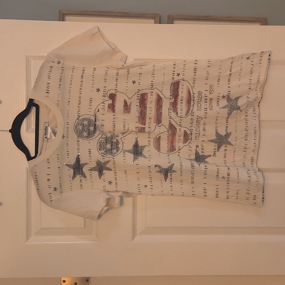 Mickey Mouse American Flag shirt